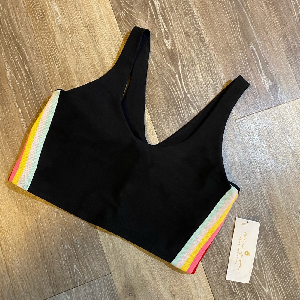 NWT Spiritual Gangster Rainbow Sports Bra